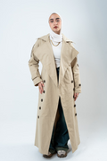Deer Trench Coat