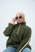 Olive Fluffy Hoodie